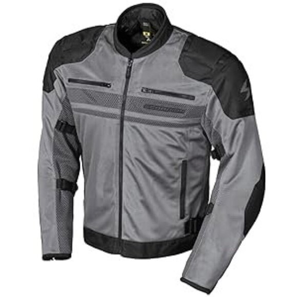 Scorpion EXO Vortex Air Men's Mesh Reflective Motorcycle Riding Jacket Abrasion - Picture 1 of 8